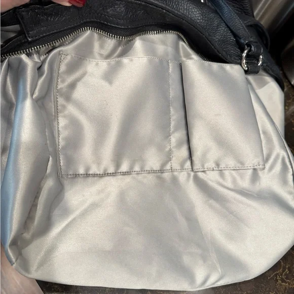 Coach Black Park Carrie Studded Leather Hobo Satchel with Coach tags. April 2014 - Picture 12 of 16